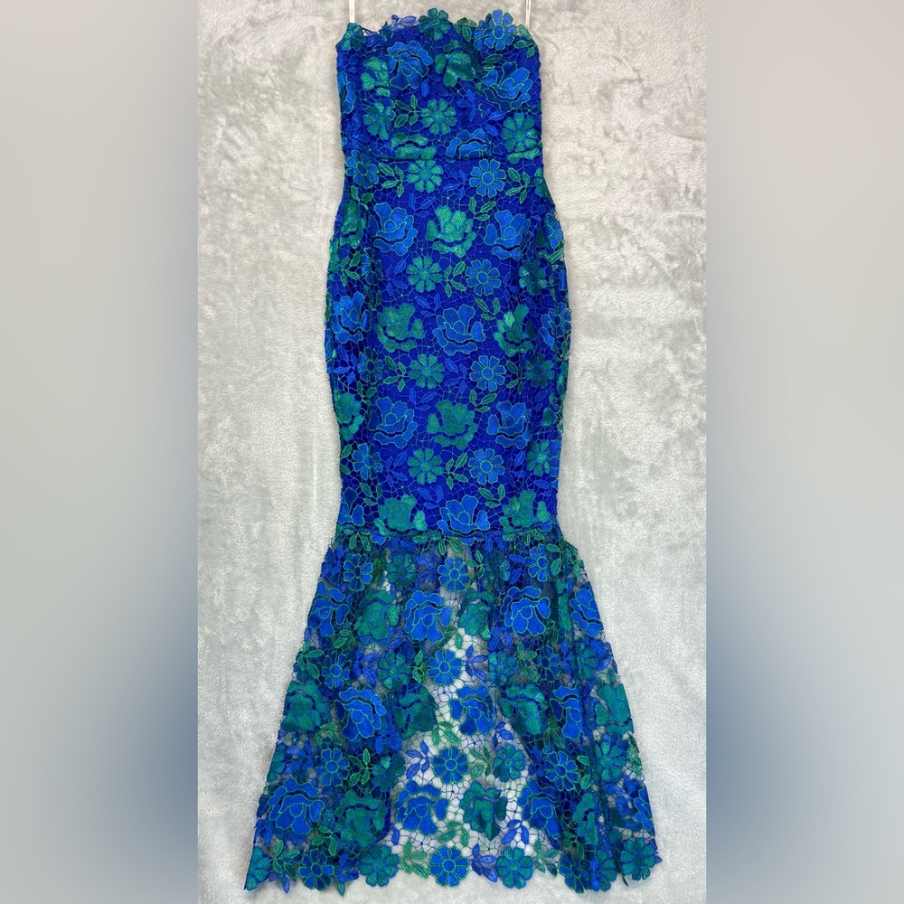 Lovers + Friends Teagan Gown in Blue from REVOLVE Size S - Picture 10 of 10